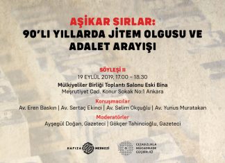 Söyleşi 2 | Aşikar Sırlar: 90’lı Yıllarda JİTEM Olgusu ve Adalet Arayışı