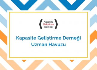 KAPASİTE GELİŞTİRME DERNEĞİ İLE ÇALIŞMAK İSTEYEN UZMANLARA ÇAĞRI