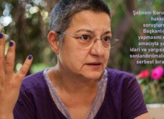 TTB Başkanı Şebnem Korur Fincancı Derhal Serbest Bırakılmalıdır! Açılan Soruşturmanın Yasal Dayanağı Yoktur!